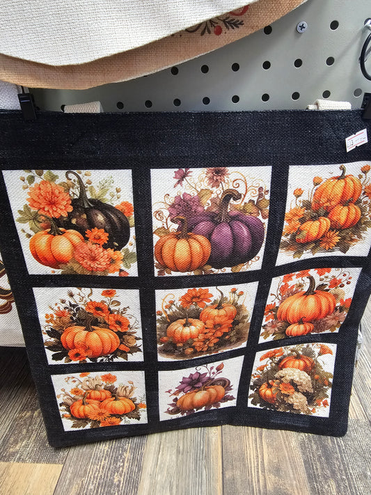 Linen Pumpkin Bag 14.5inch x 16inch