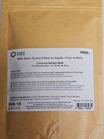 Coconut Dream Bath Dust