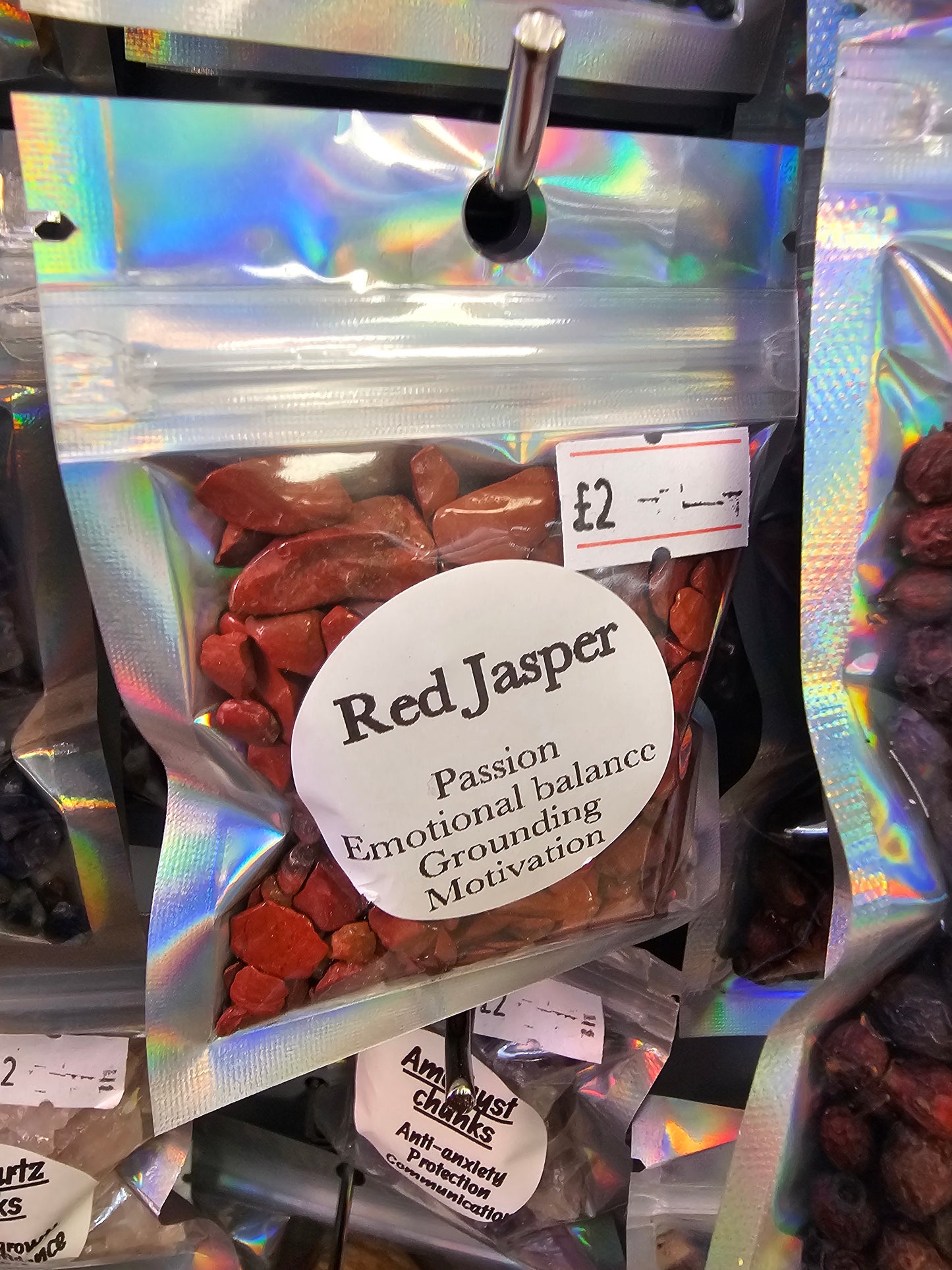 Red Jasper Chips
